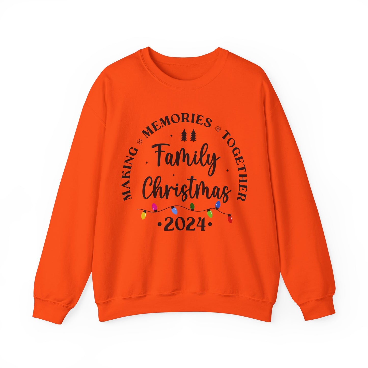 Family Christmas 2024  Unisex Heavy Blend™ Crewneck Sweatshirt