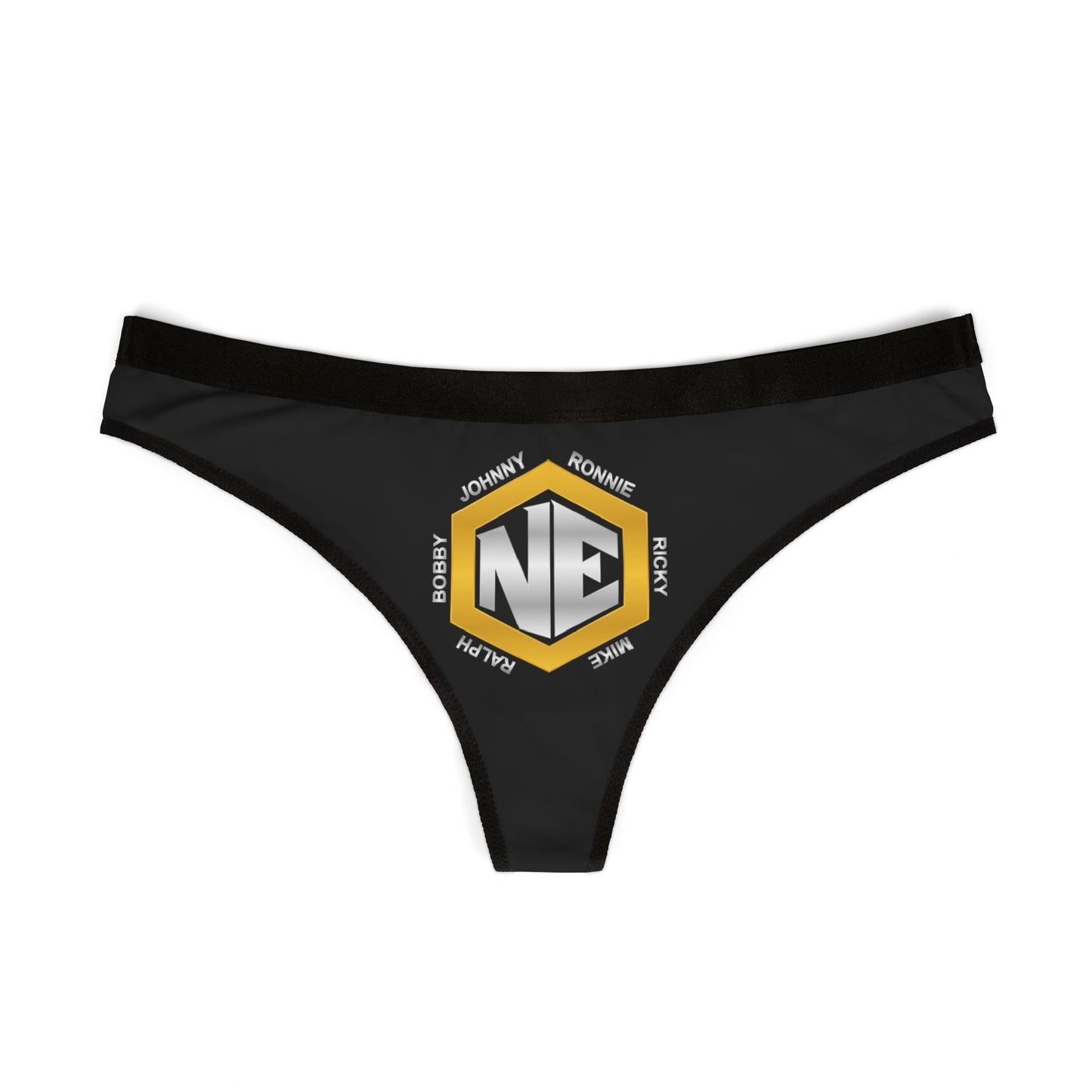 NE Women's Thongs (AOP)