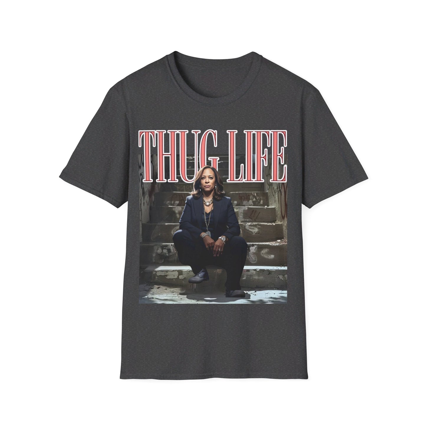 Kamala thug life Unisex Softstyle T-Shirt