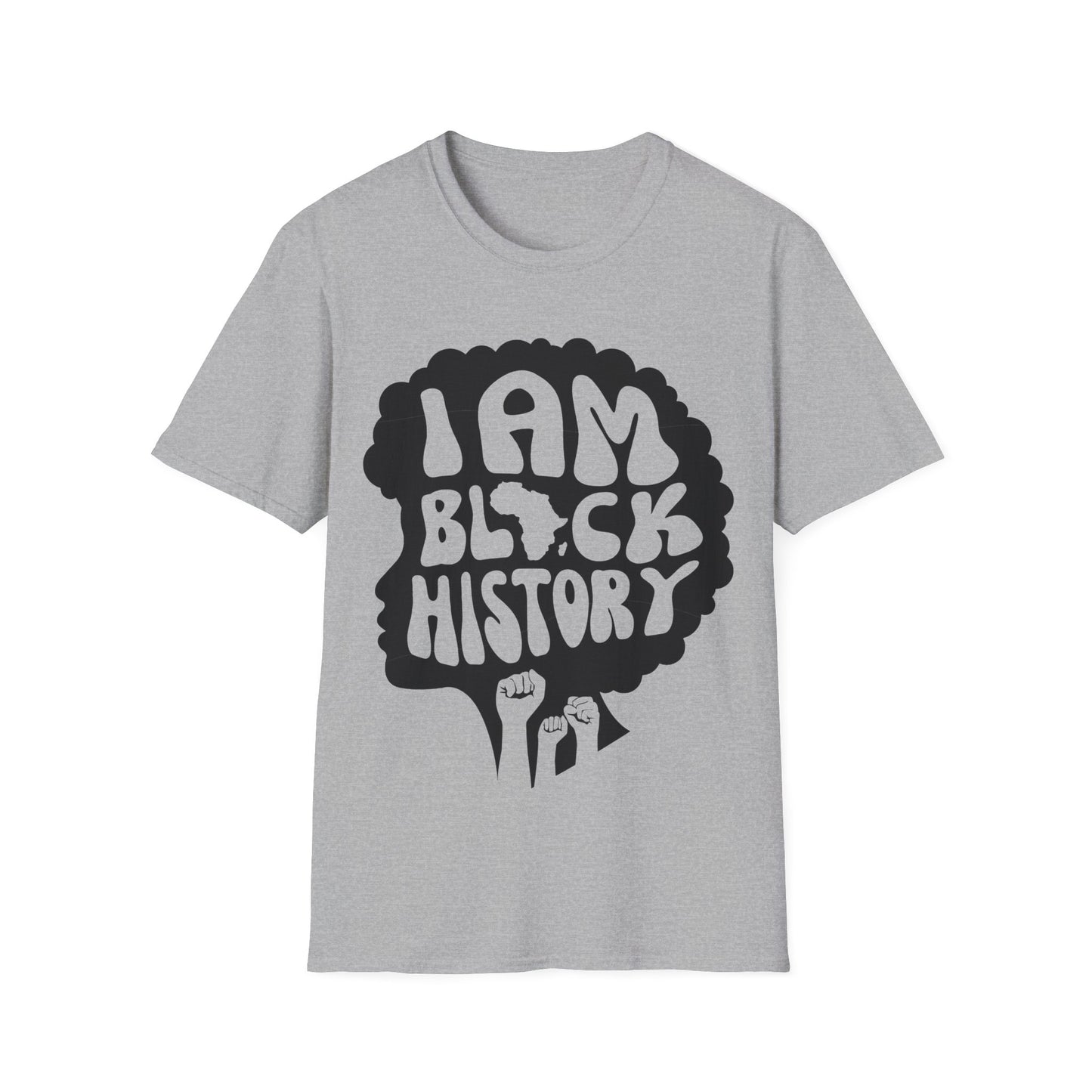 I am Black History Unisex Softstyle T-Shirt