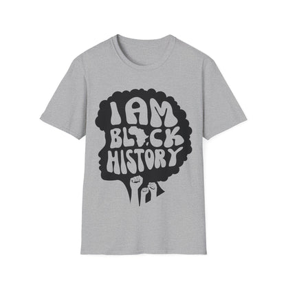 I am Black History Unisex Softstyle T-Shirt