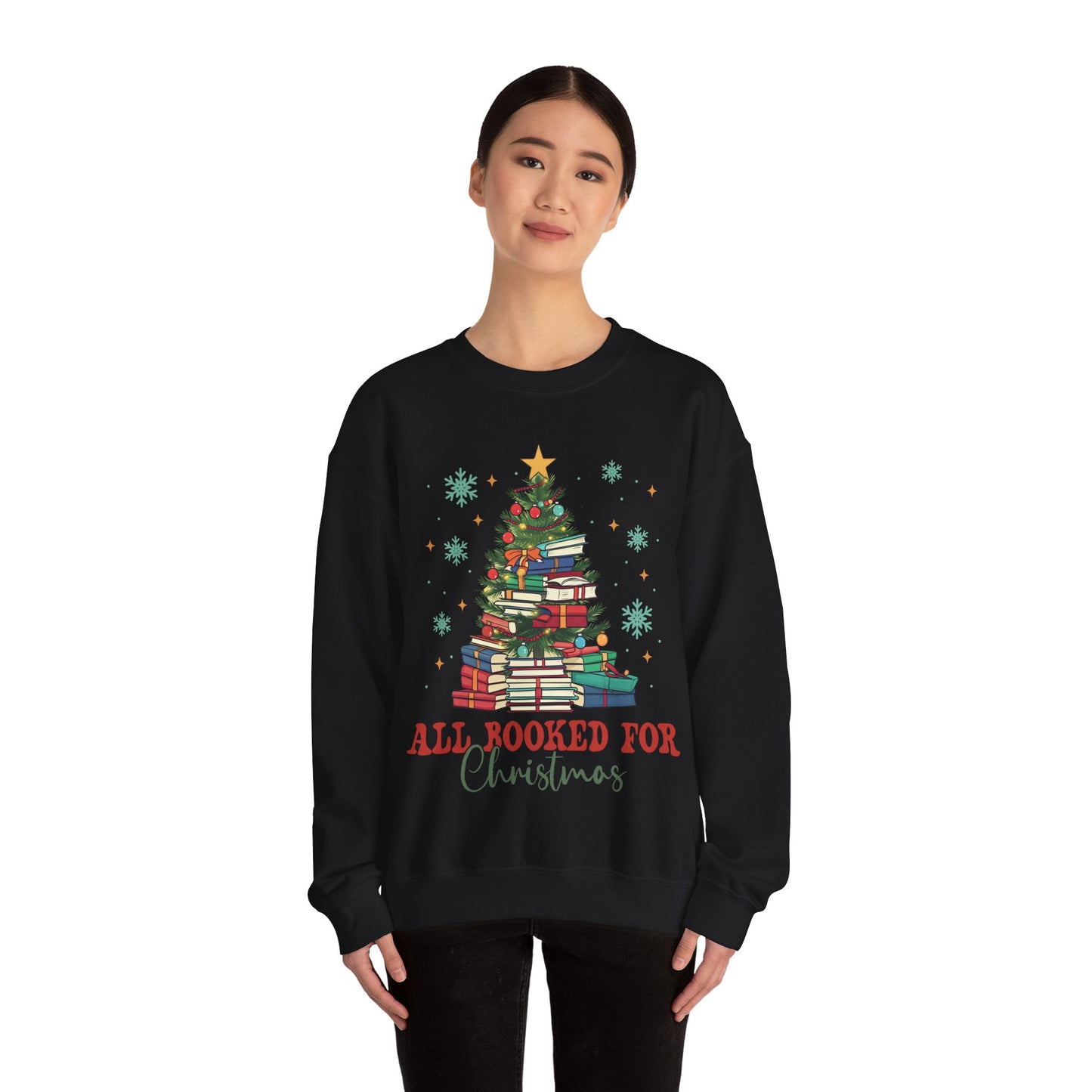 All booked for Christmas Unisex Heavy Blend™ Crewneck Sweatshirt