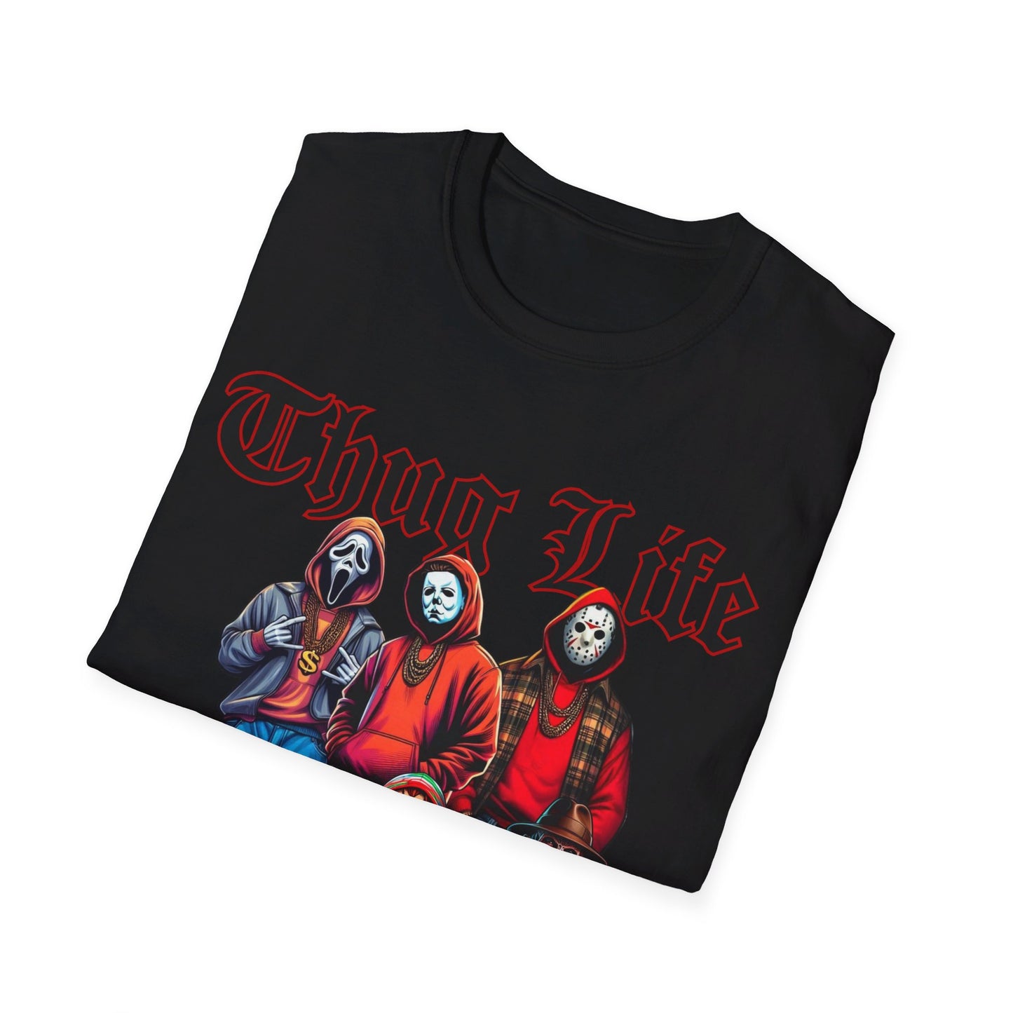 Horror movie guys  Unisex Softstyle T-Shirt