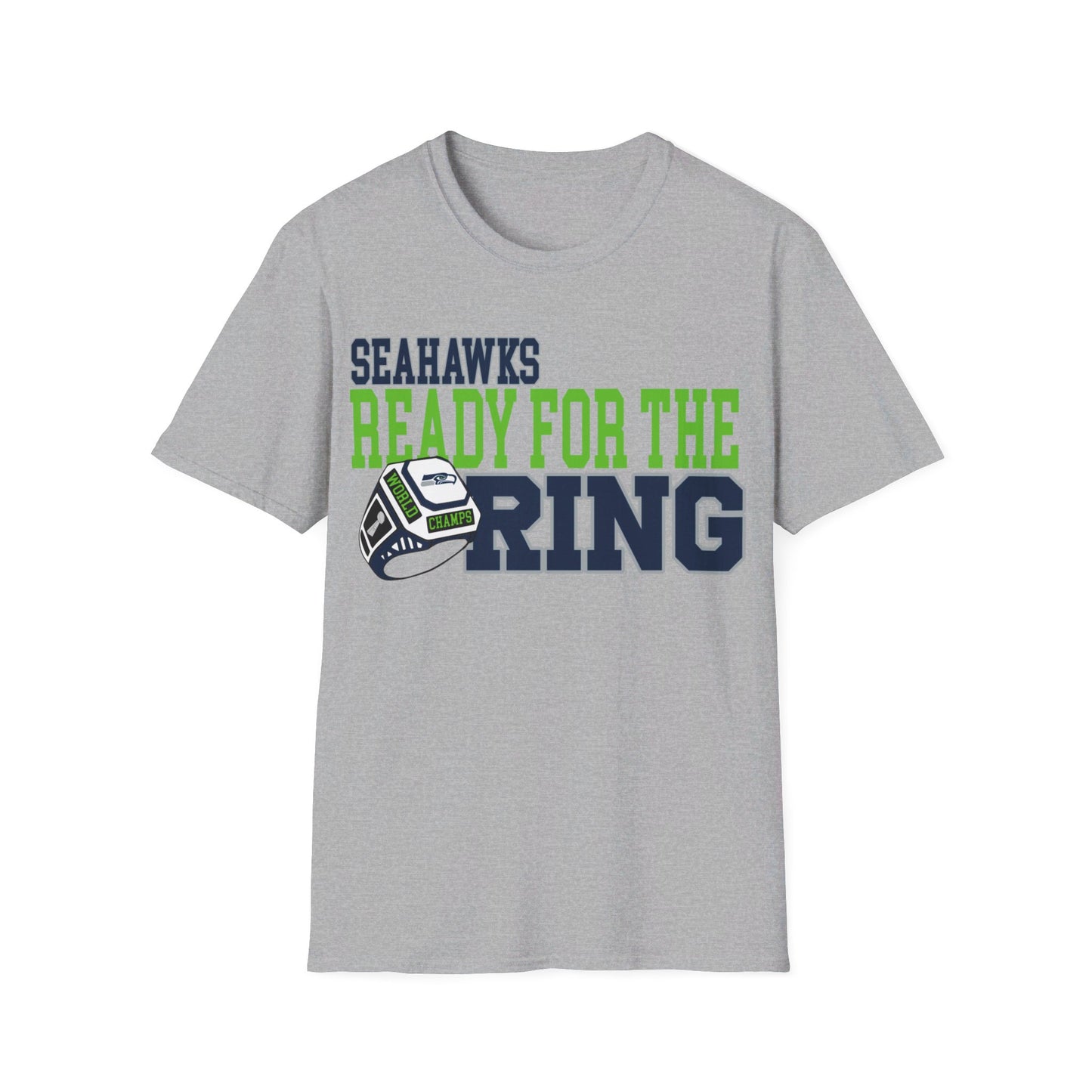 Ready for the ring Sea Unisex Softstyle T-Shirt