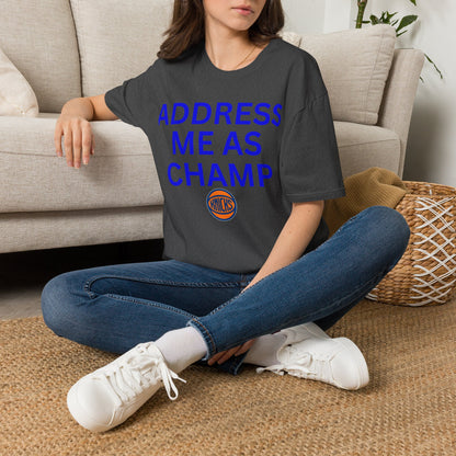 Address me as champ Unisex Softstyle T-Shirt