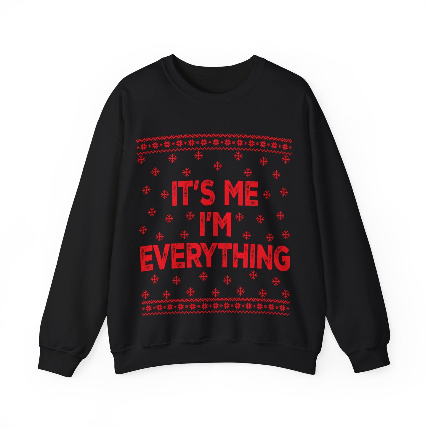 It's me, I'm everything red Unisex Heavy Blend™ Crewneck Sweatshirt