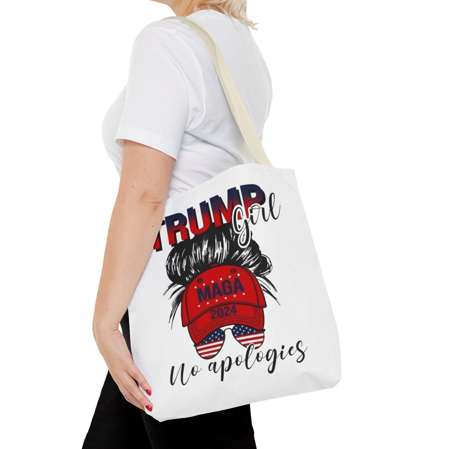 Trump Girl Tote Bag (AOP)