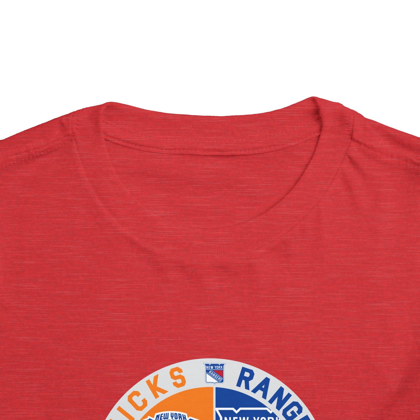NY Teams nyy nyk nyg nyr Toddler Short Sleeve Tee
