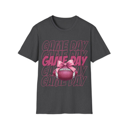 Game day, pink Unisex Softstyle T-Shirt