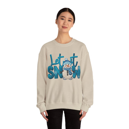 Let it Snow Unisex Heavy Blend™ Crewneck Sweatshirt