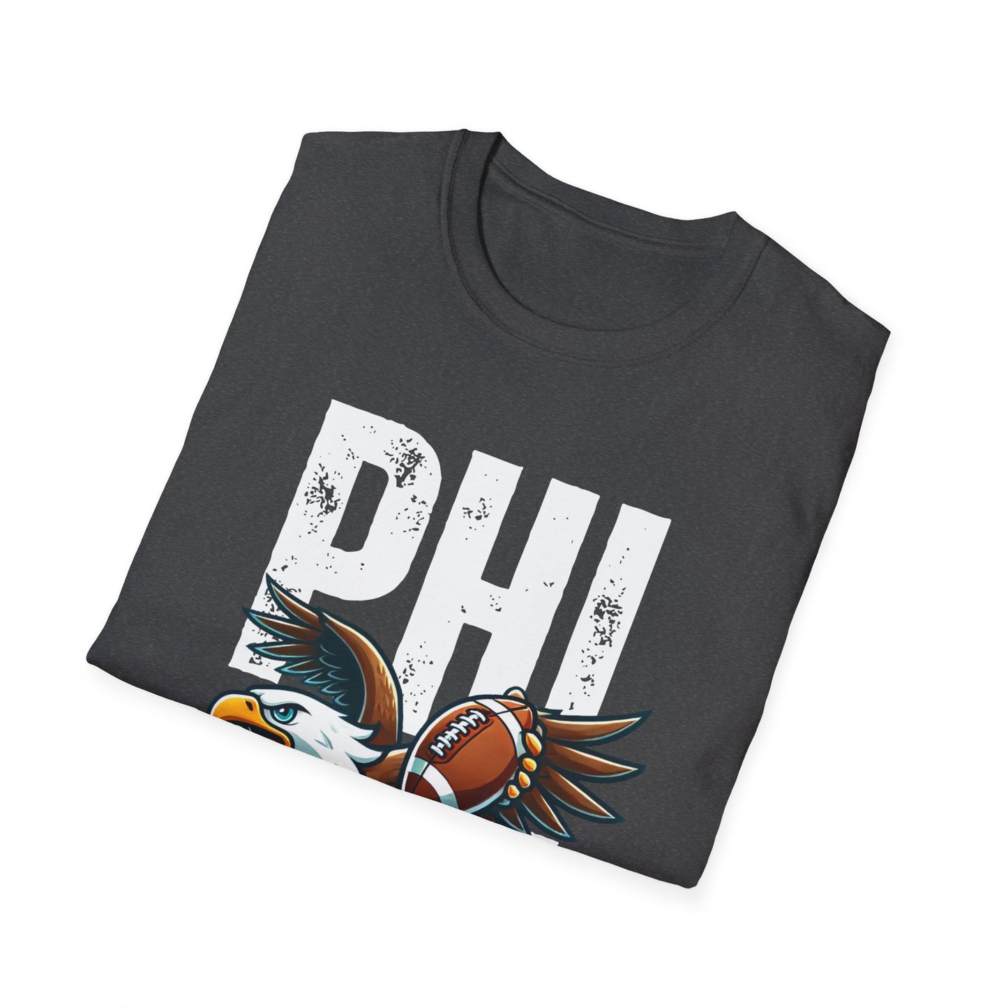 Philly bird Unisex Softstyle T-Shirt