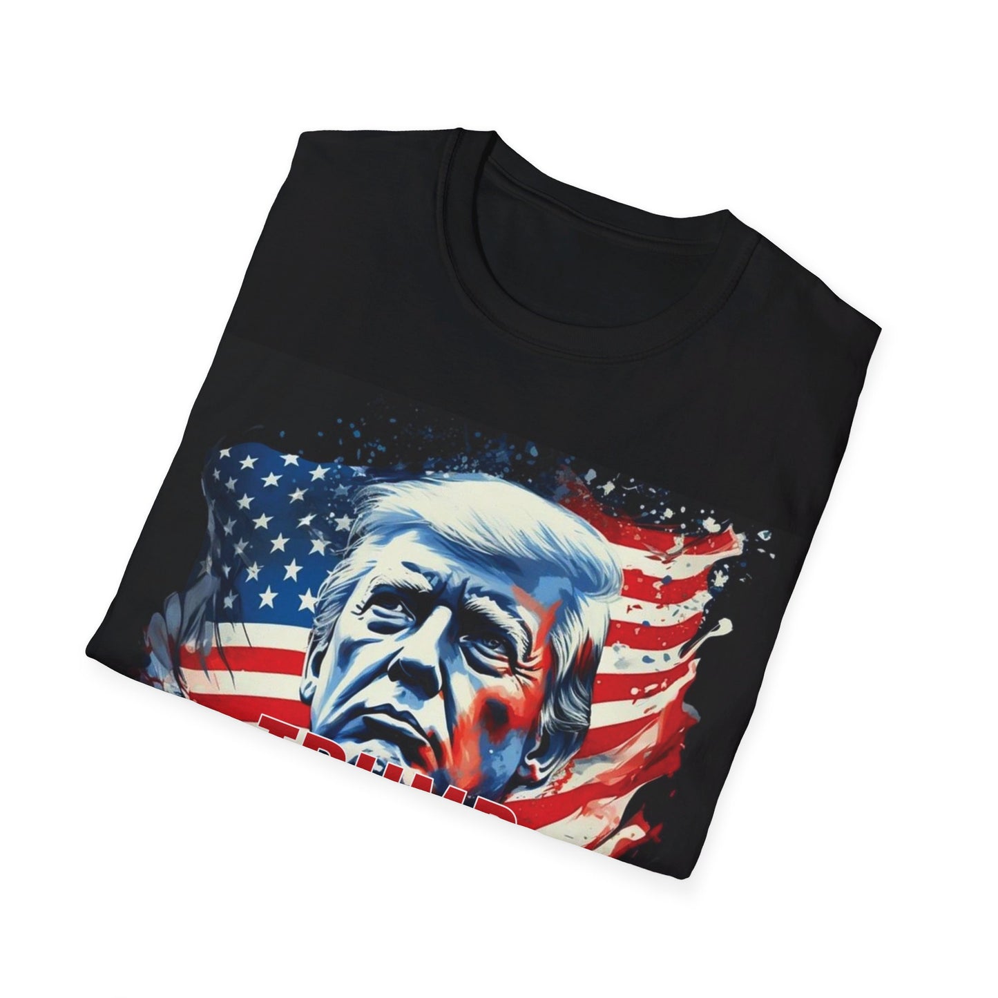 Trump 2024 no more BS Unisex Softstyle T-Shirt