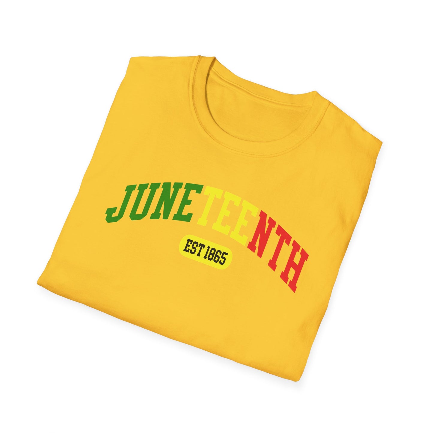 Juneteenth Collegiate Unisex Softstyle T-Shirt