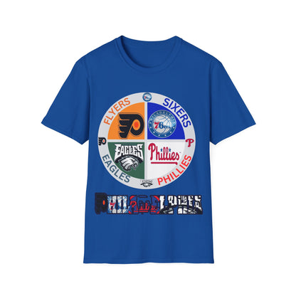 Philadelphia sports teams Unisex Softstyle T-Shirt
