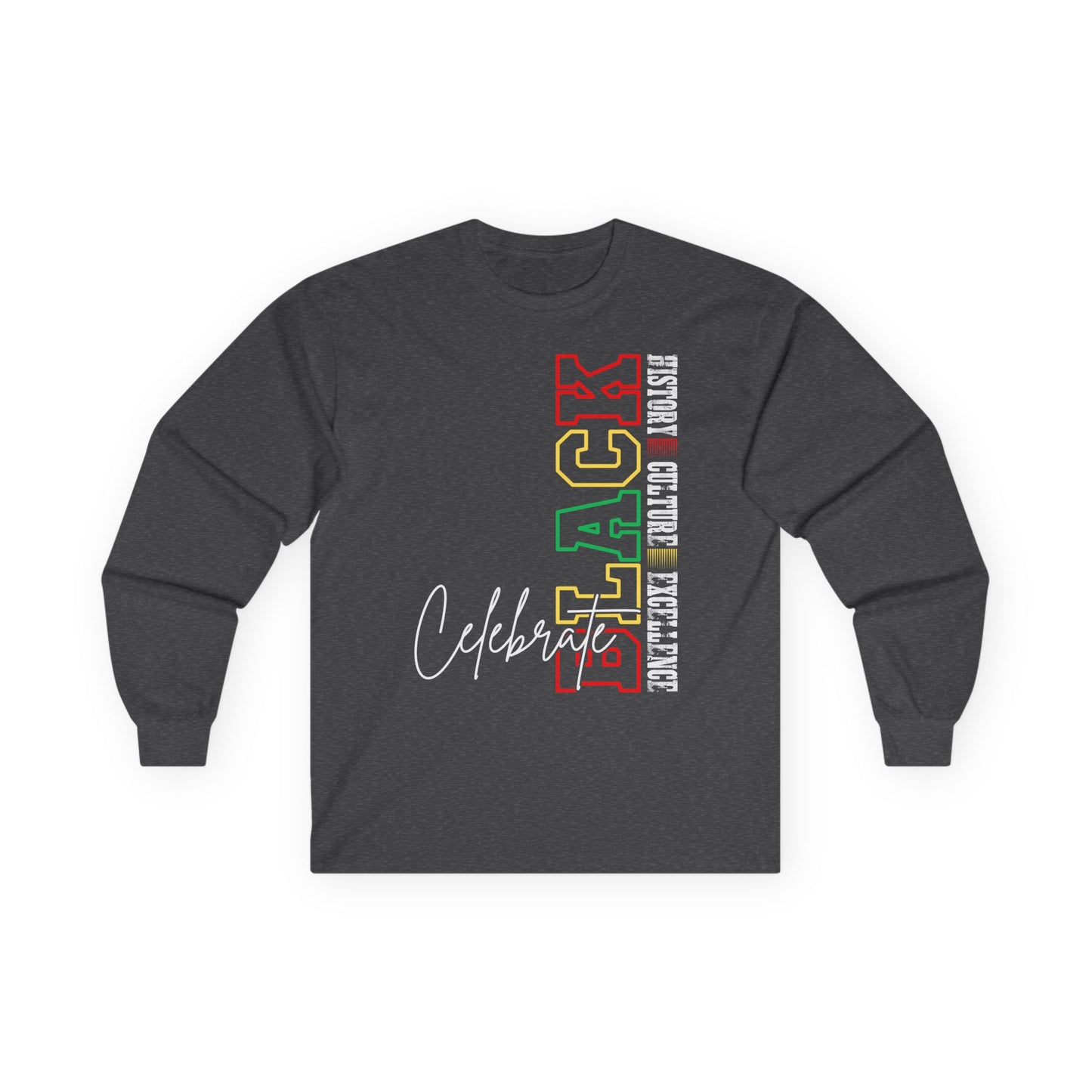 Celebrate Black Unisex Ultra Cotton Long Sleeve Tee