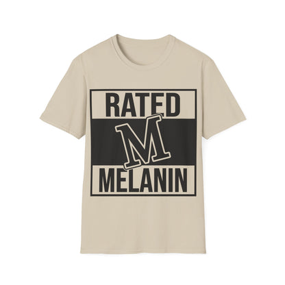 Rated M Melanin Unisex Softstyle T-Shirt
