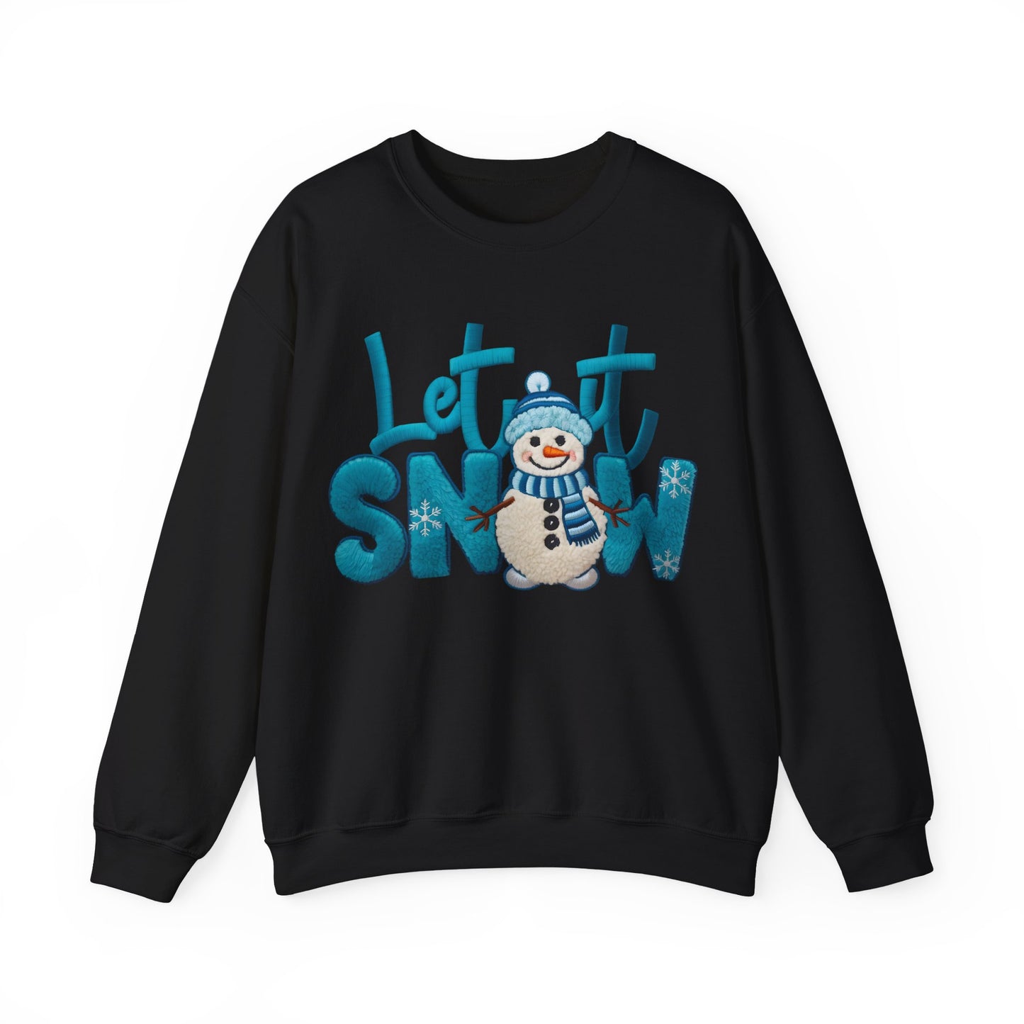 Let it Snow Unisex Heavy Blend™ Crewneck Sweatshirt