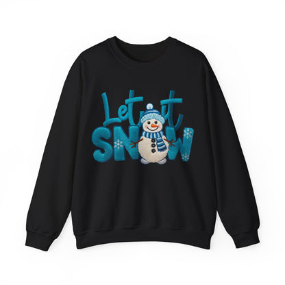 Let it Snow Unisex Heavy Blend™ Crewneck Sweatshirt