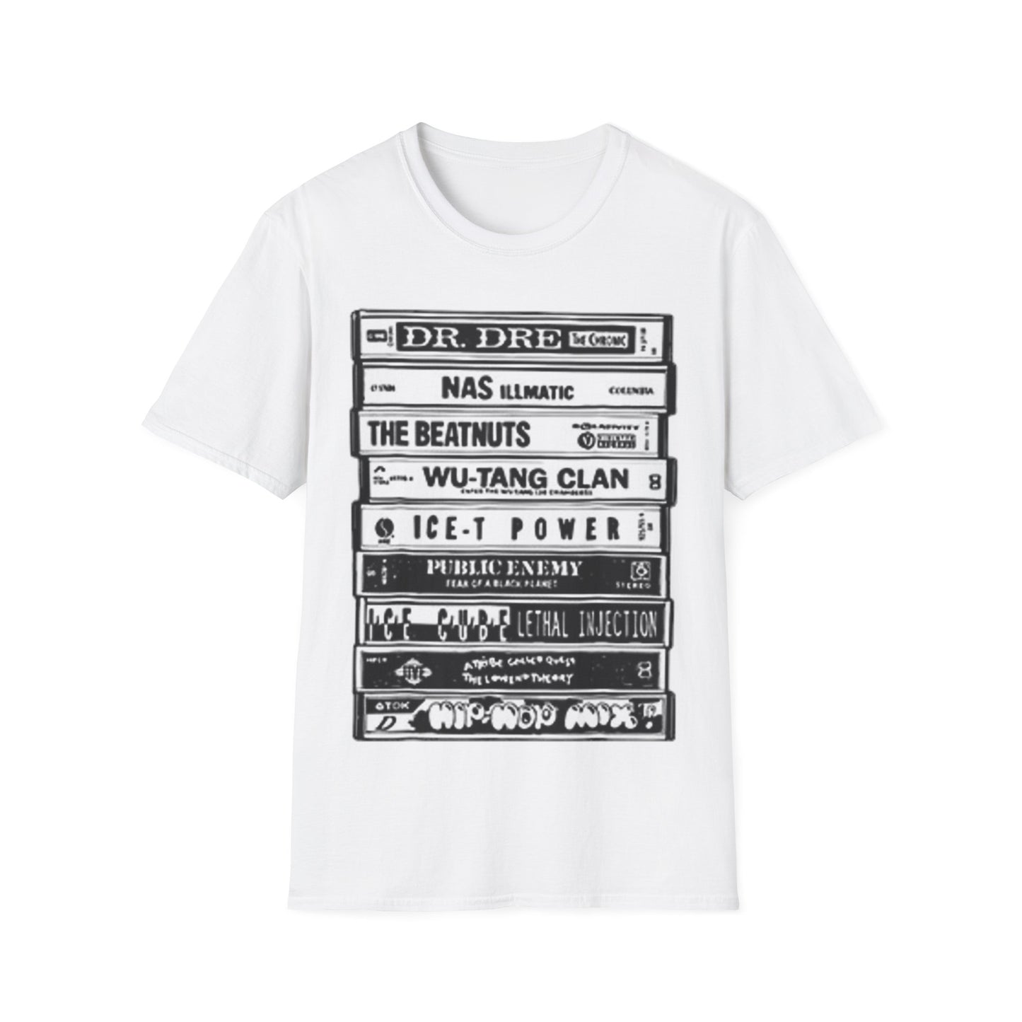 90's rap cassette Unisex Softstyle T-Shirt