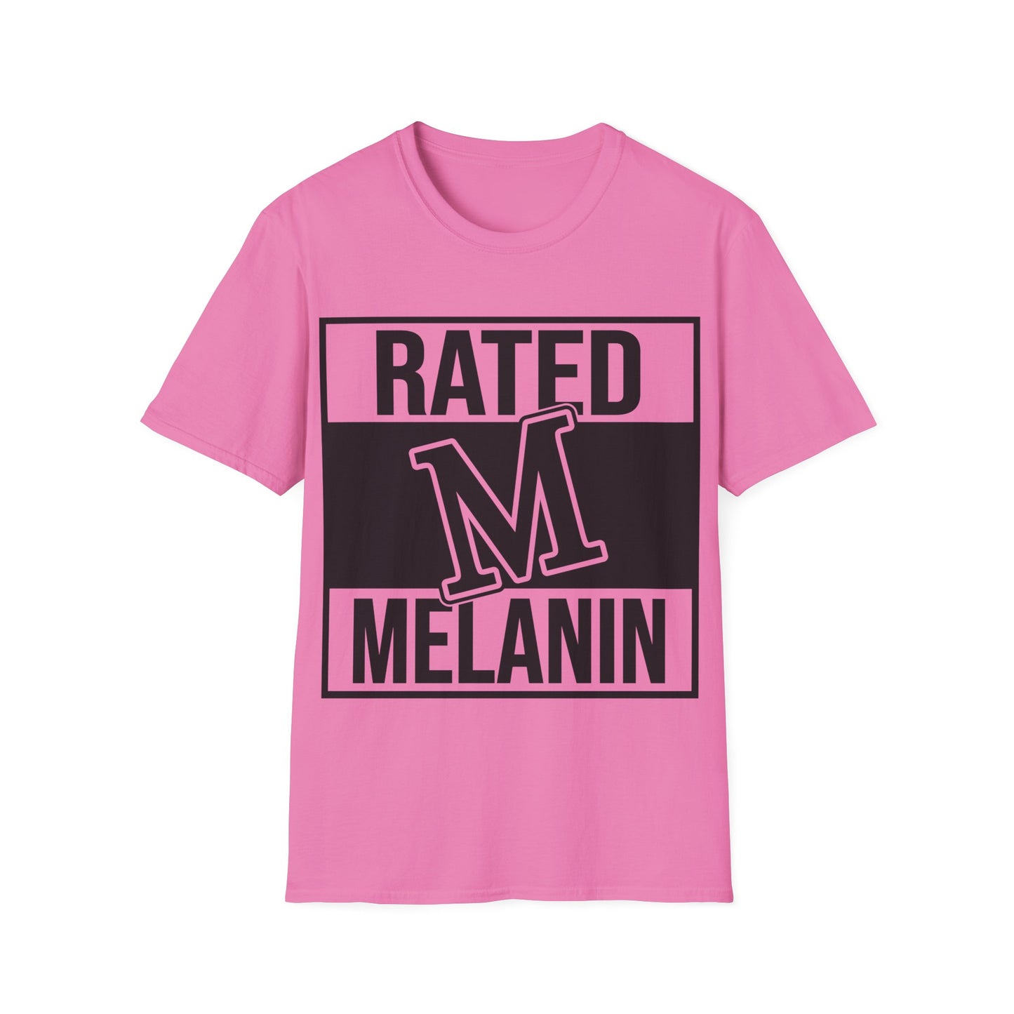 Rated M Melanin Unisex Softstyle T-Shirt