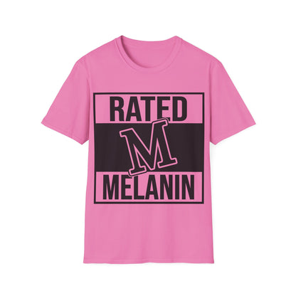 Rated M Melanin Unisex Softstyle T-Shirt