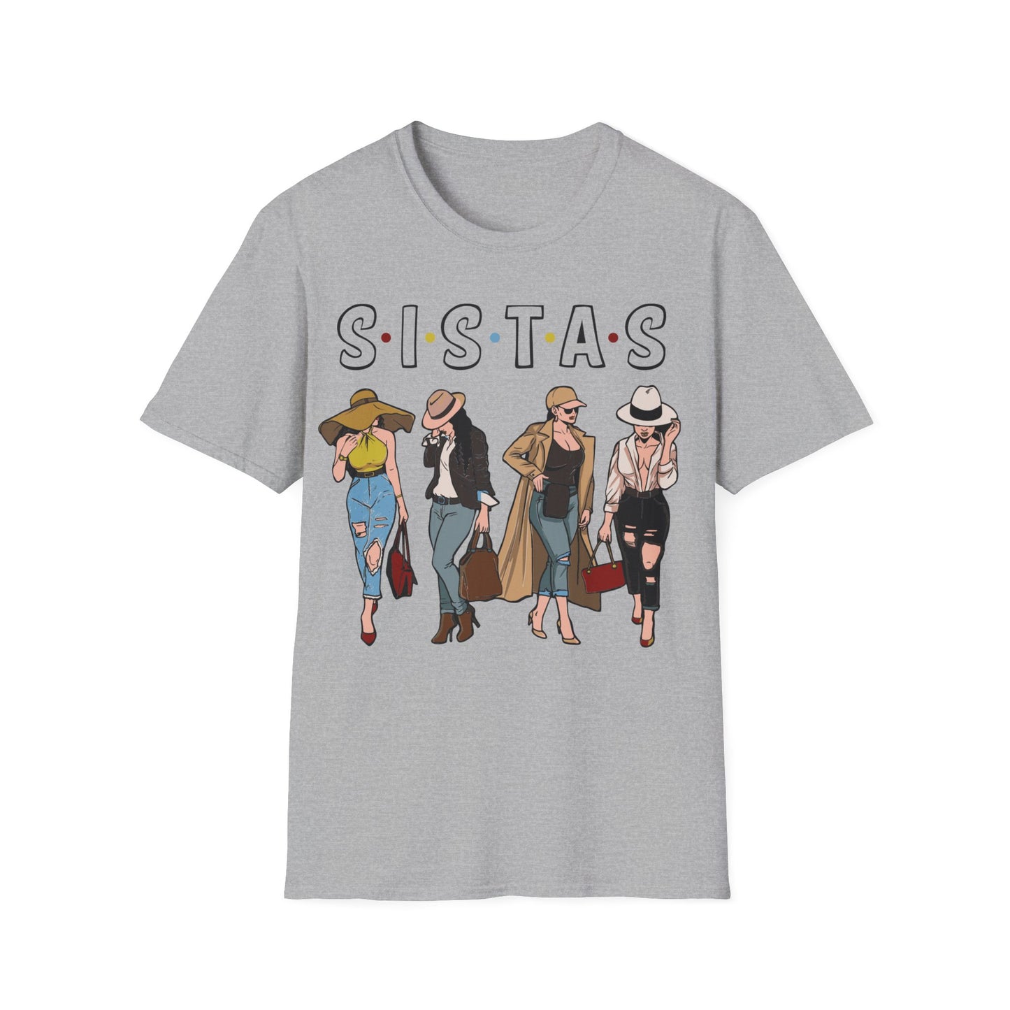 Caucasian sistas Unisex Softstyle T-Shirt