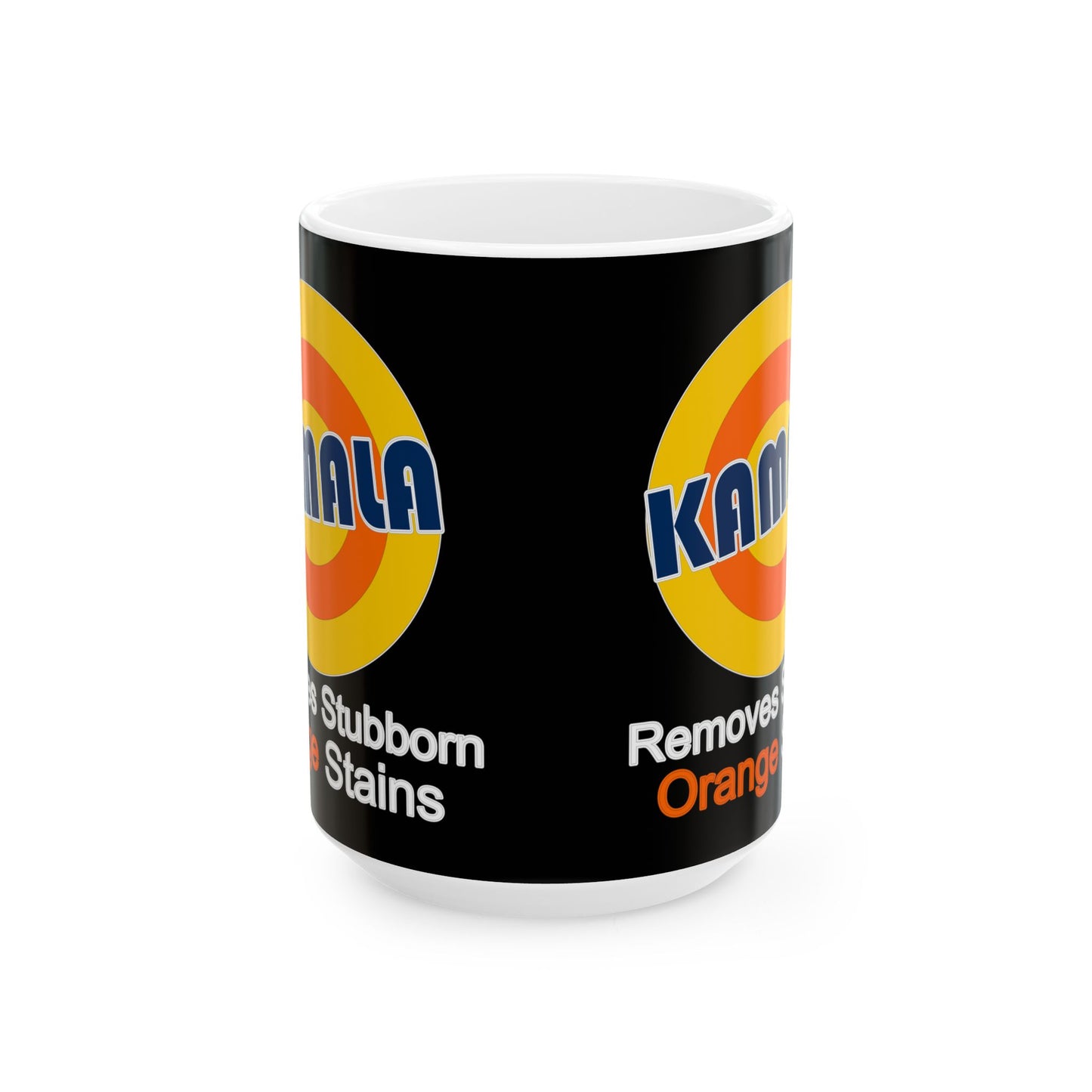 Kamala removes stubborn orange stains Ceramic Mug, (11oz, 15oz)