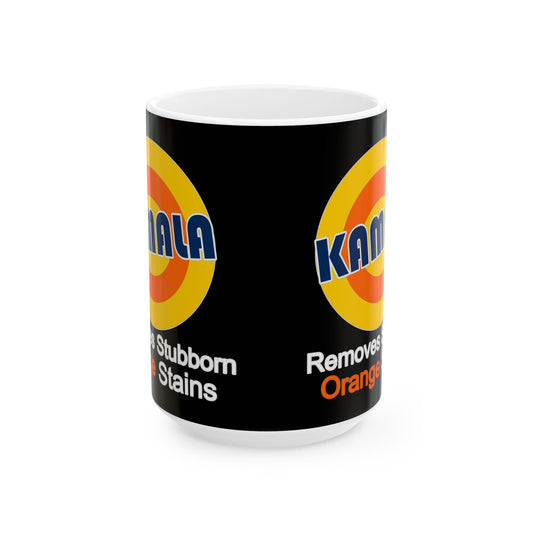 Kamala removes stubborn orange stains Ceramic Mug, (11oz, 15oz)