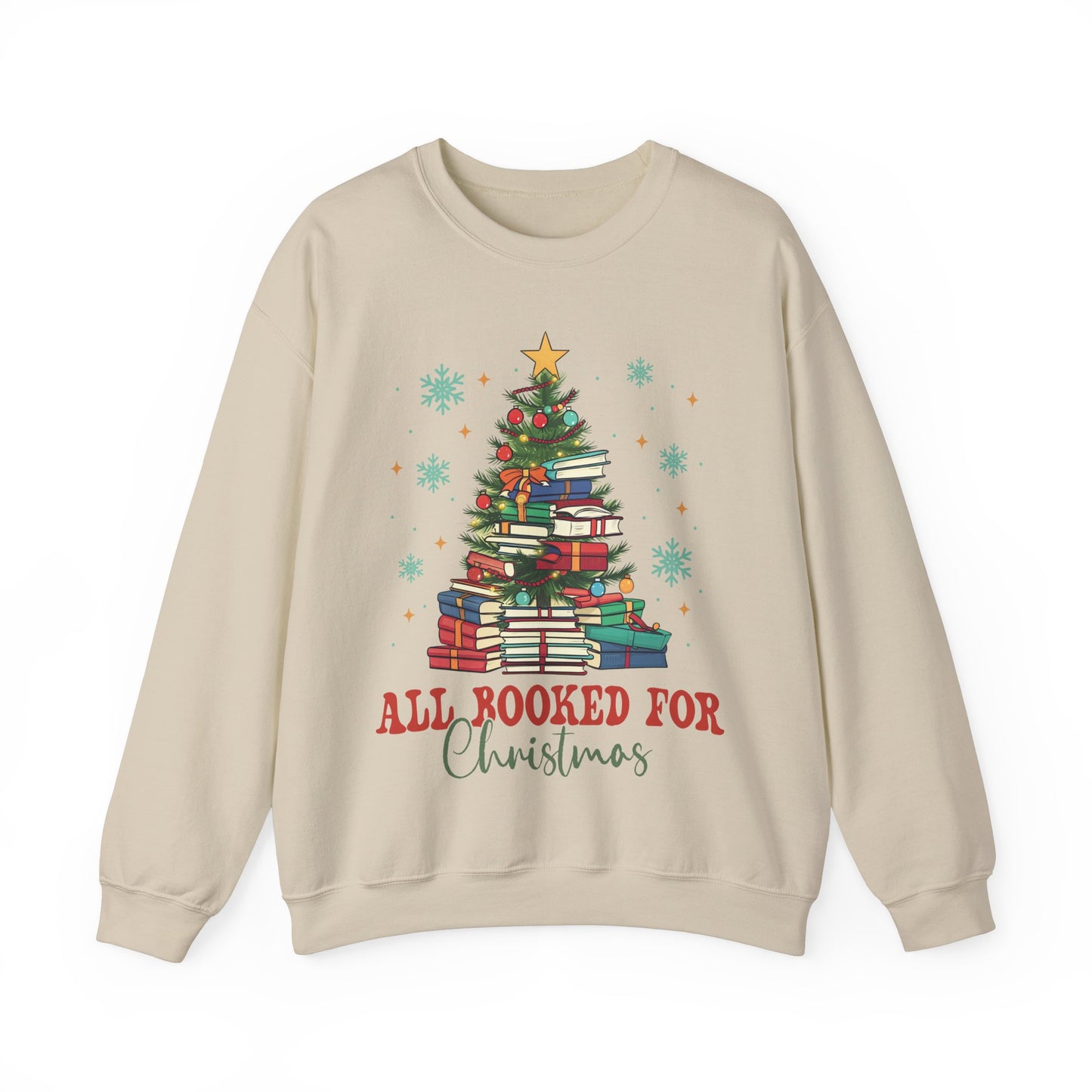 All booked for Christmas Unisex Heavy Blend™ Crewneck Sweatshirt