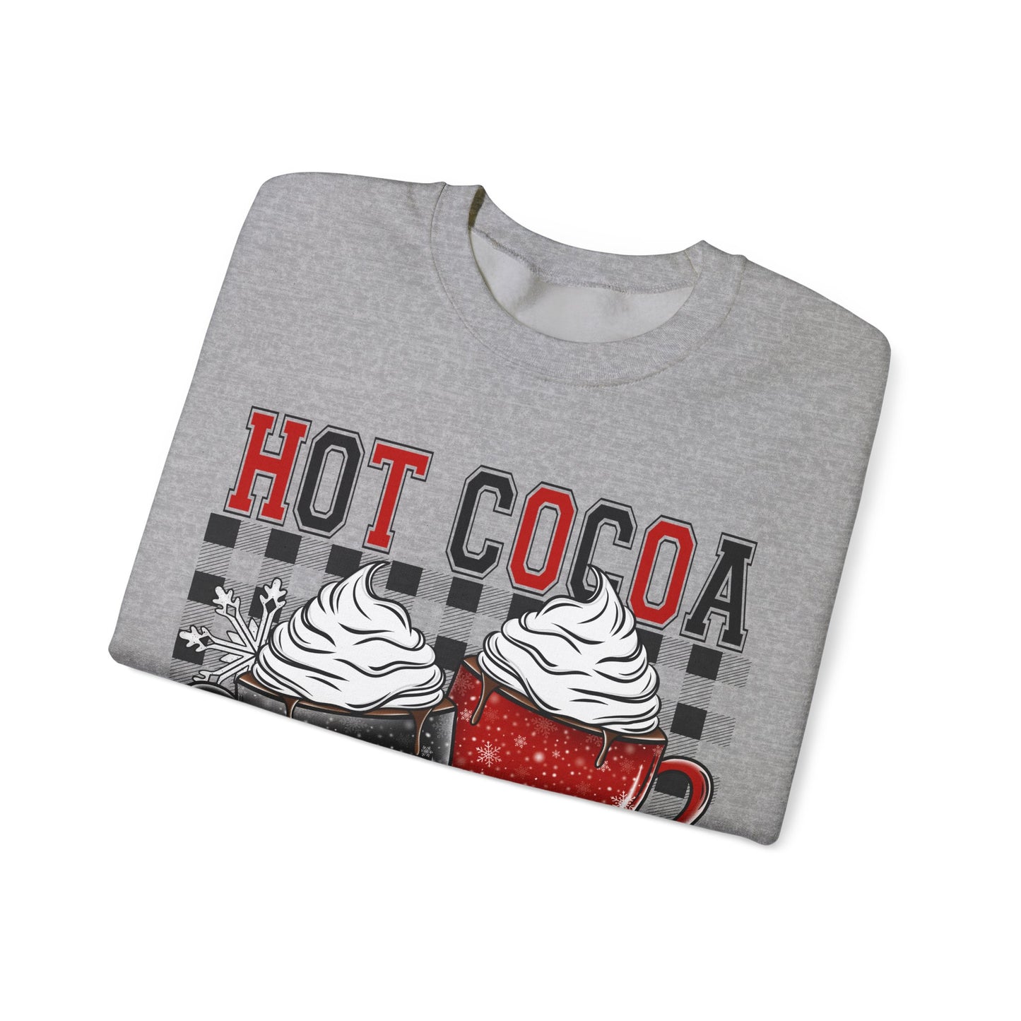 Hot Cocoa Season Unisex Heavy Blend™ Crewneck Sweatshirt