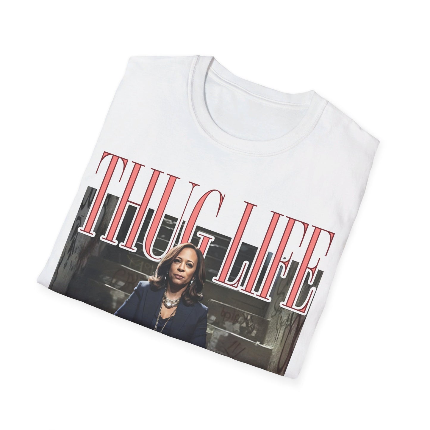 Kamala thug life Unisex Softstyle T-Shirt