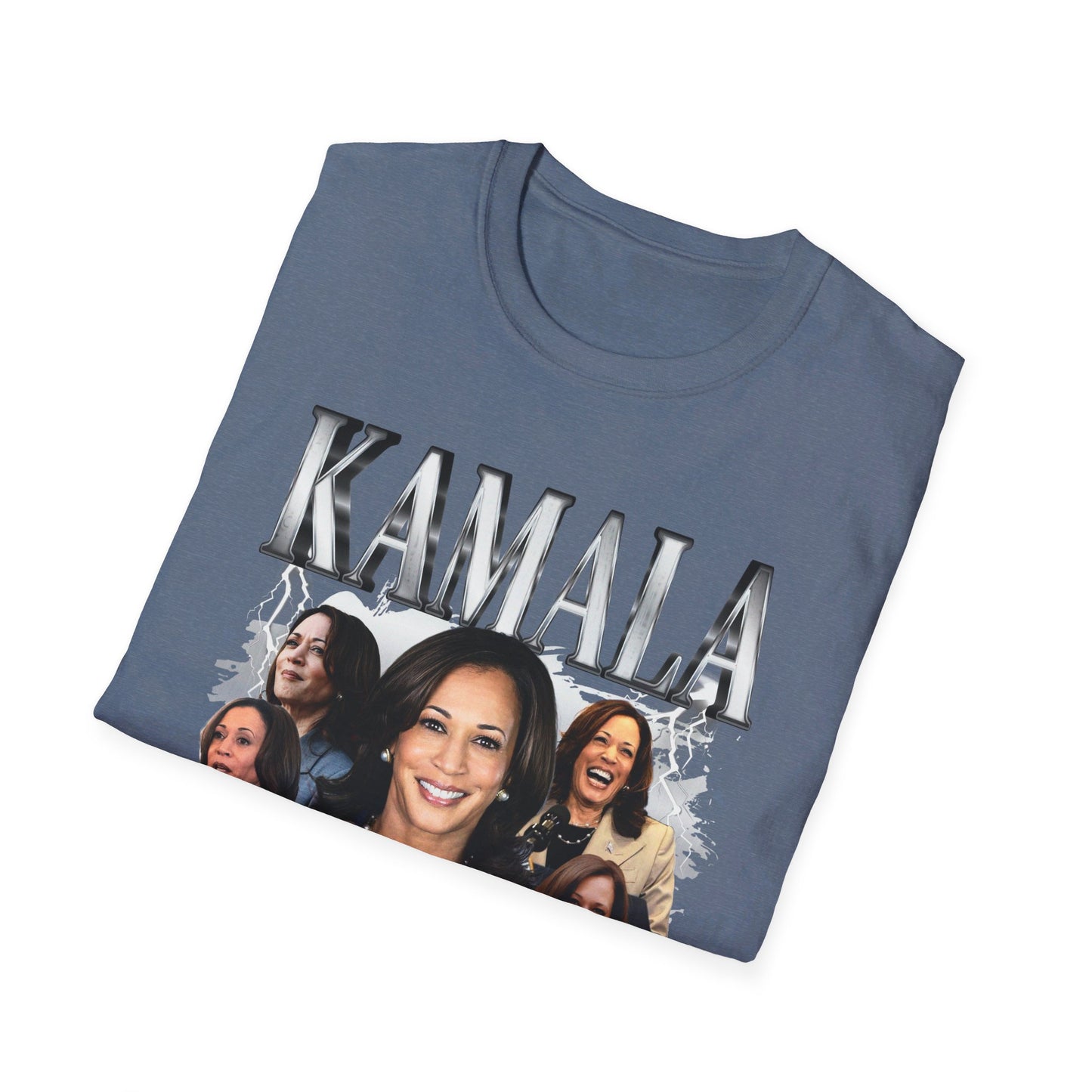 Kamala Collage Unisex Softstyle T-Shirt