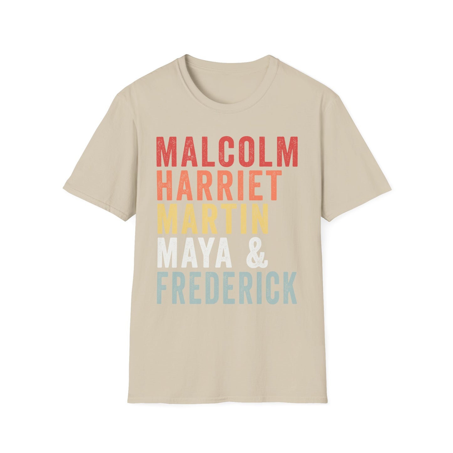 Malcolm Harriet Martin Maya & Fredrick Unisex Softstyle T-Shirt