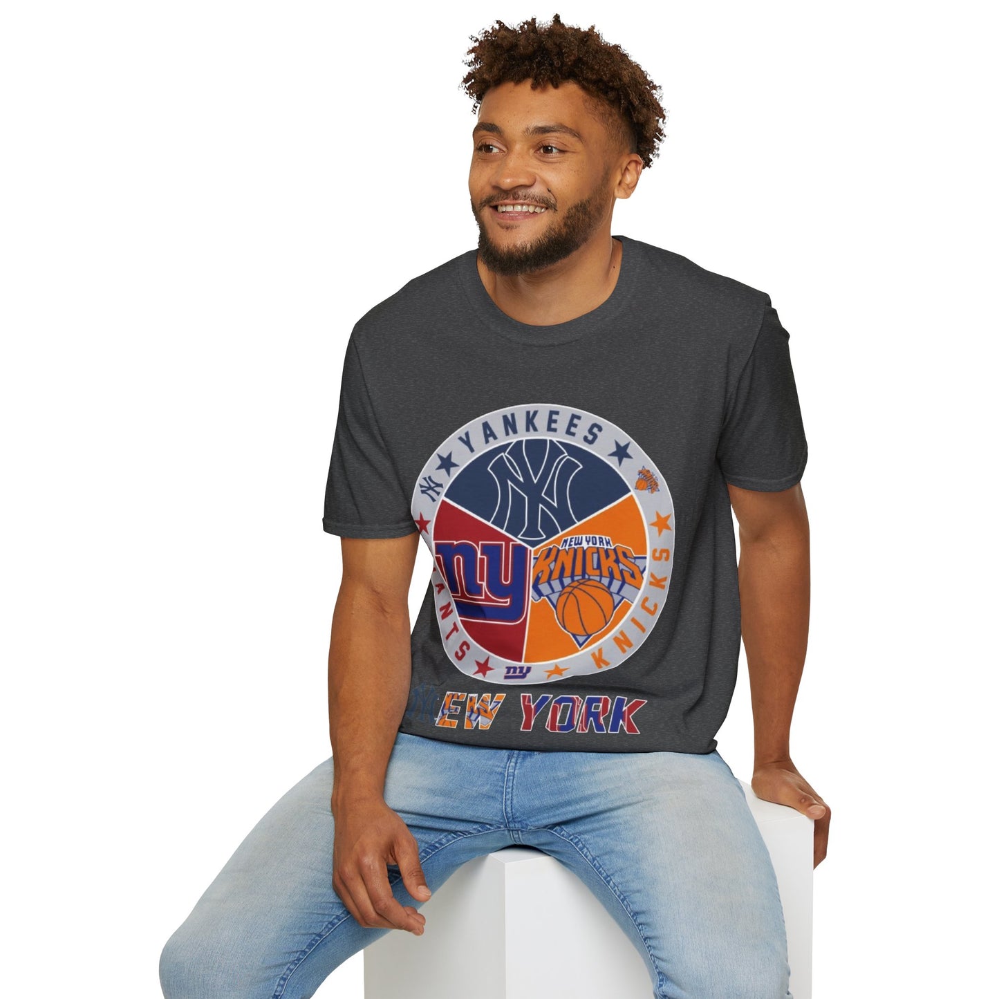 Sports Collage Unisex Softstyle T-Shirt