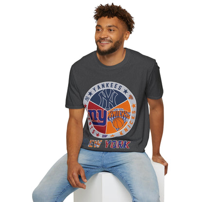 Sports Collage Unisex Softstyle T-Shirt