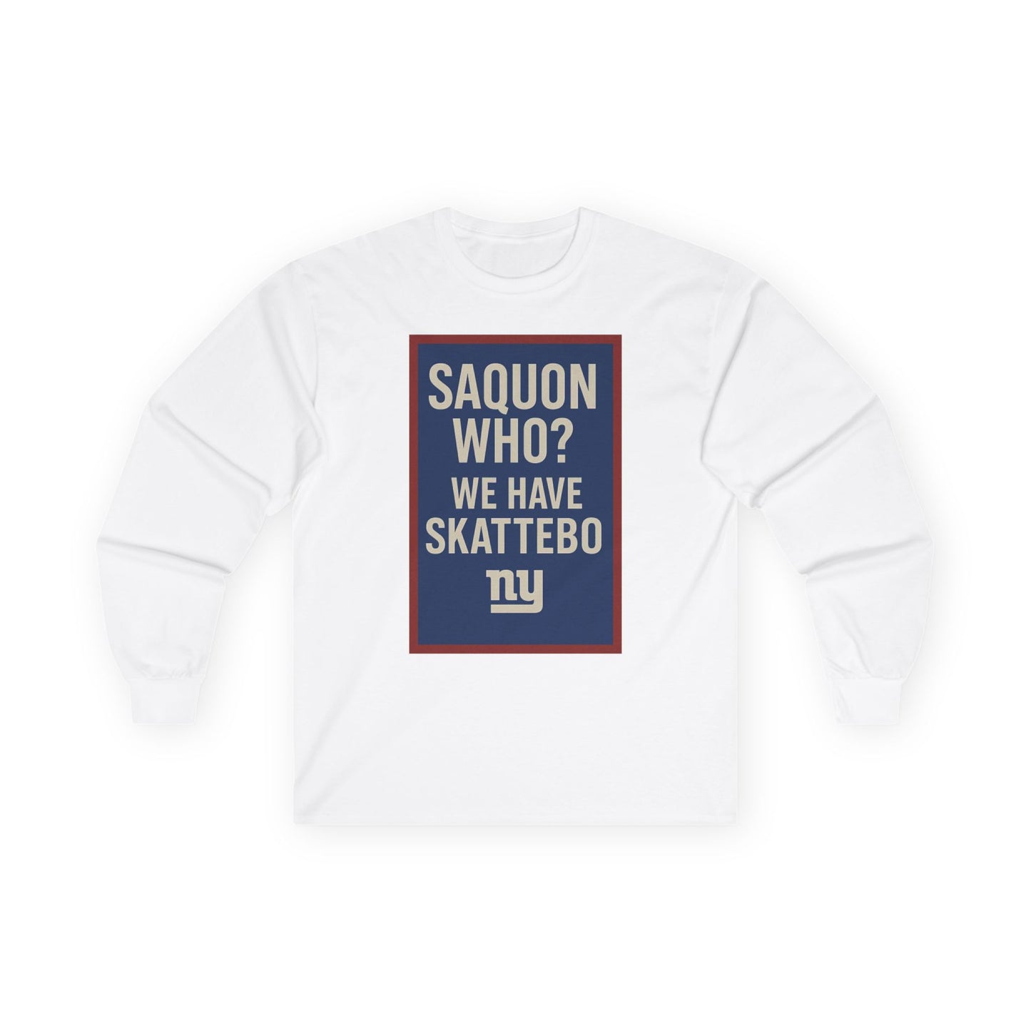 Saquon who LS Unisex Ultra Cotton Long Sleeve Tee