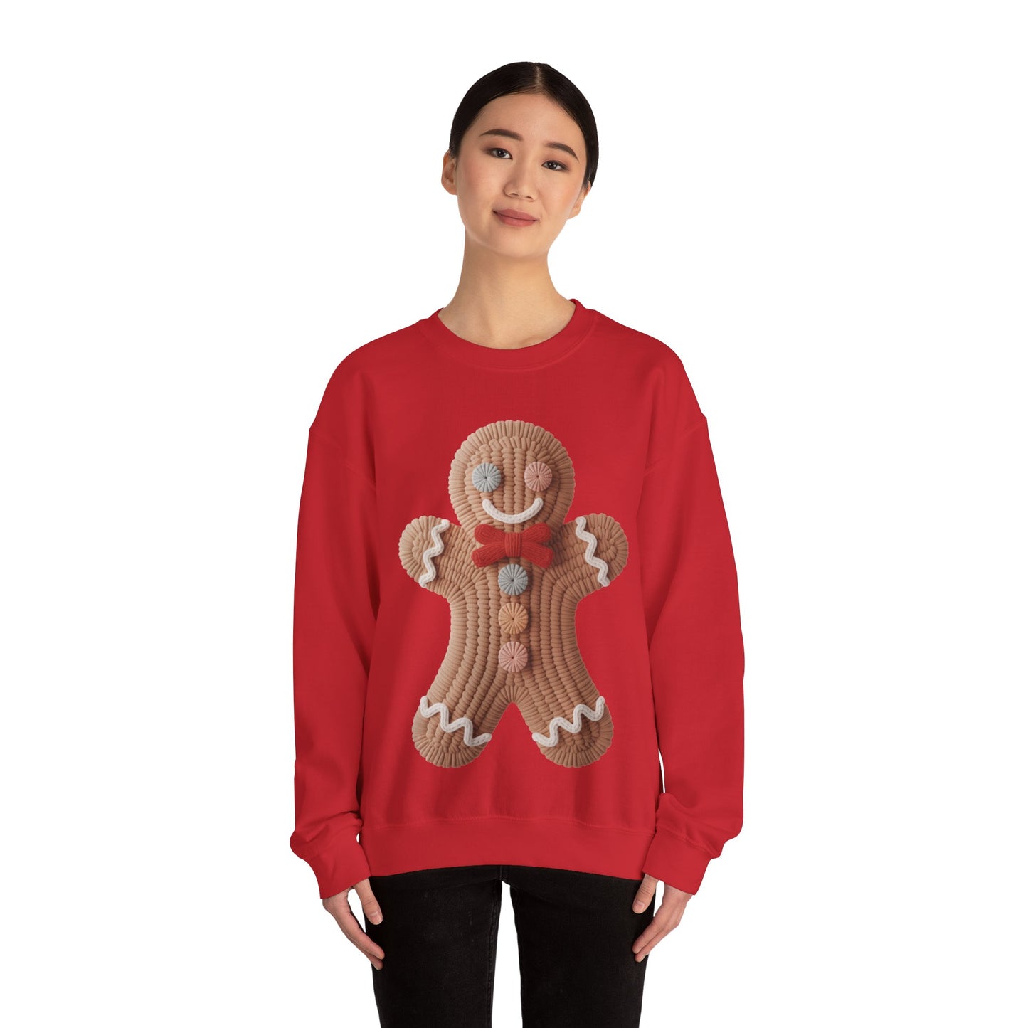 Yarn Gingerbread Unisex Heavy Blend™ Crewneck Sweatshirt