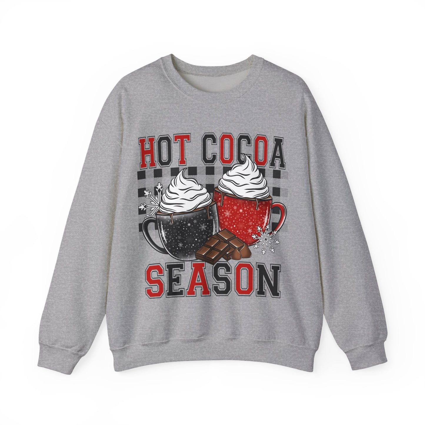 Hot Cocoa Season Unisex Heavy Blend™ Crewneck Sweatshirt
