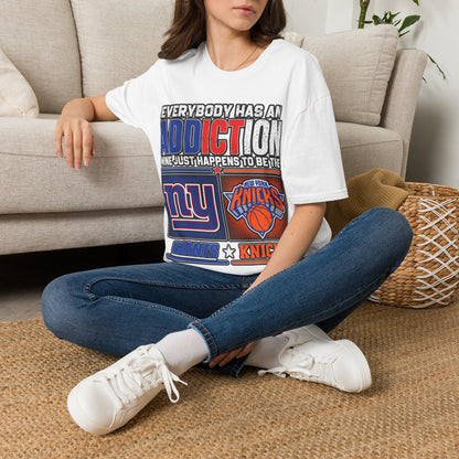 Everybody has an addiction, nyg, nyk Unisex Softstyle T-Shirt
