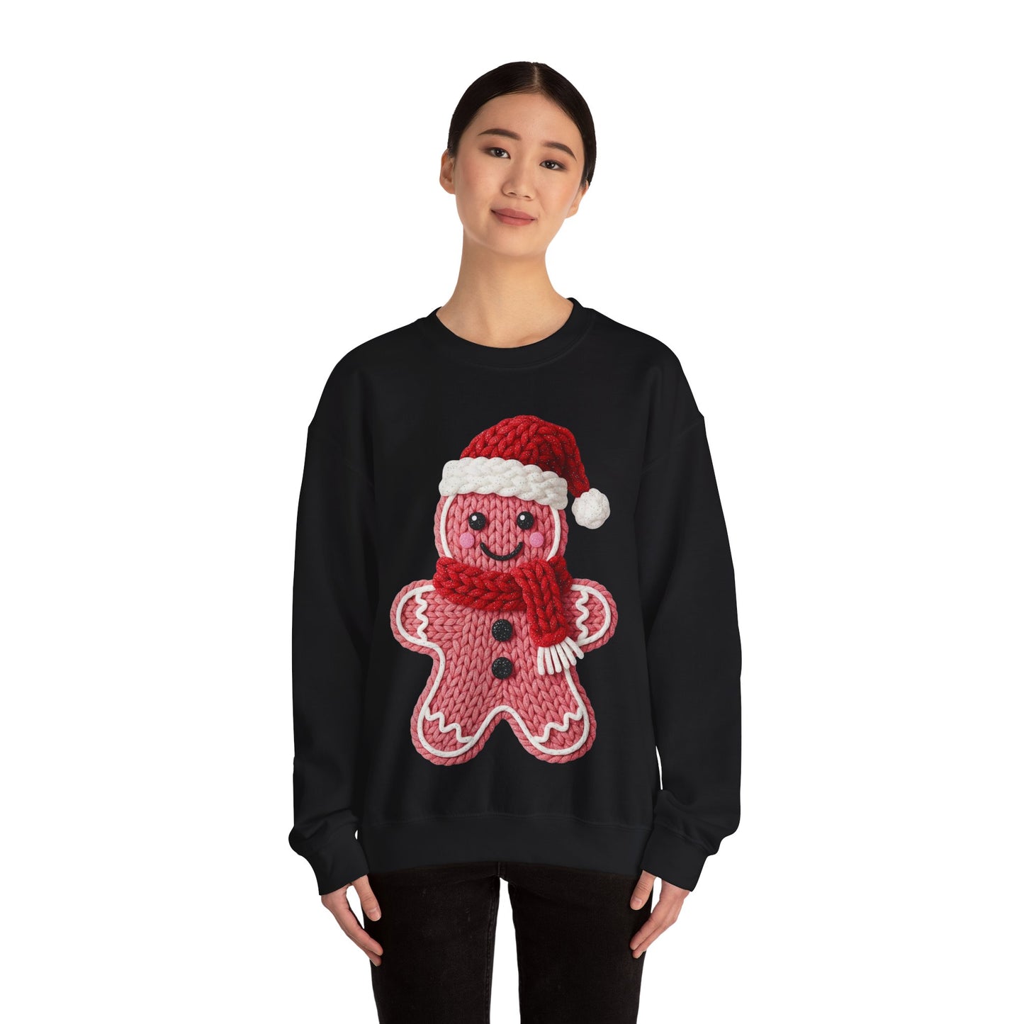 Yarn Gingerbread Unisex Heavy Blend™ Crewneck Sweatshirt