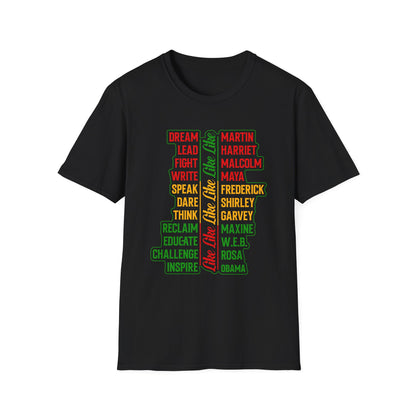 Empowering Unisex Softstyle T-Shirt for Leaders and Dreamers | Black Inspirational Tee, Black History Month, Motivational Gift, Casual [...]