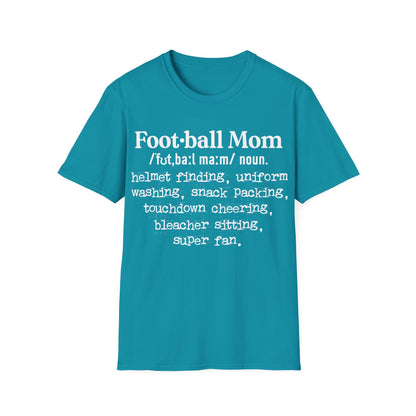 Football Mom Definition Unisex Softstyle T-Shirt