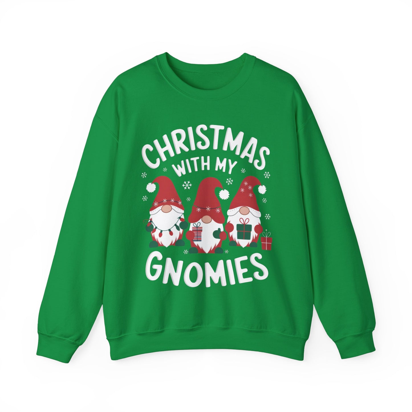 Christmas with my Gnomies Unisex Heavy Blend™ Crewneck Sweatshirt