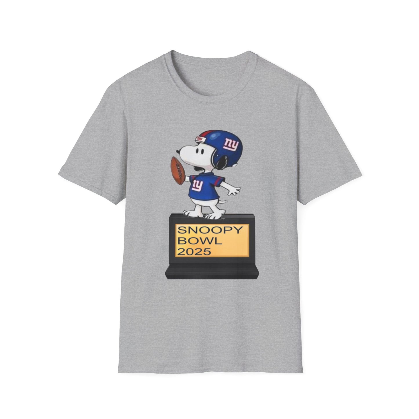 Bowl 2025 Unisex Softstyle T-Shirt, Sports Tee, Cartoon Merchandise, Gift for Football Fans, Comfy Casual Wear