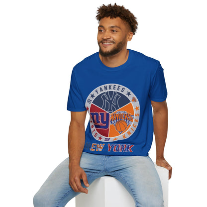 Sports Collage Unisex Softstyle T-Shirt