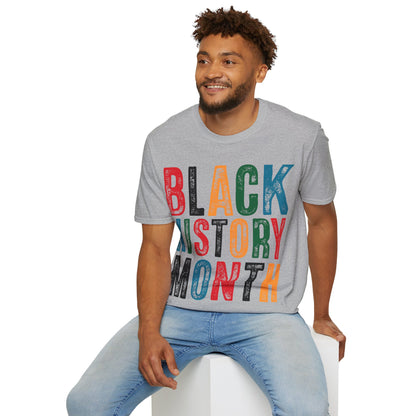 Black History Month Unisex Softstyle T-Shirt