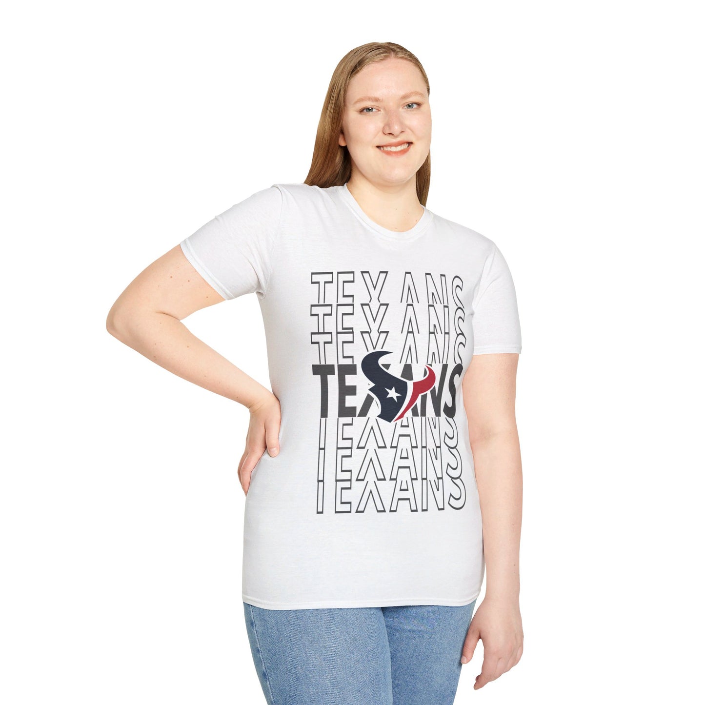 Tex stacked Unisex Softstyle T-Shirt