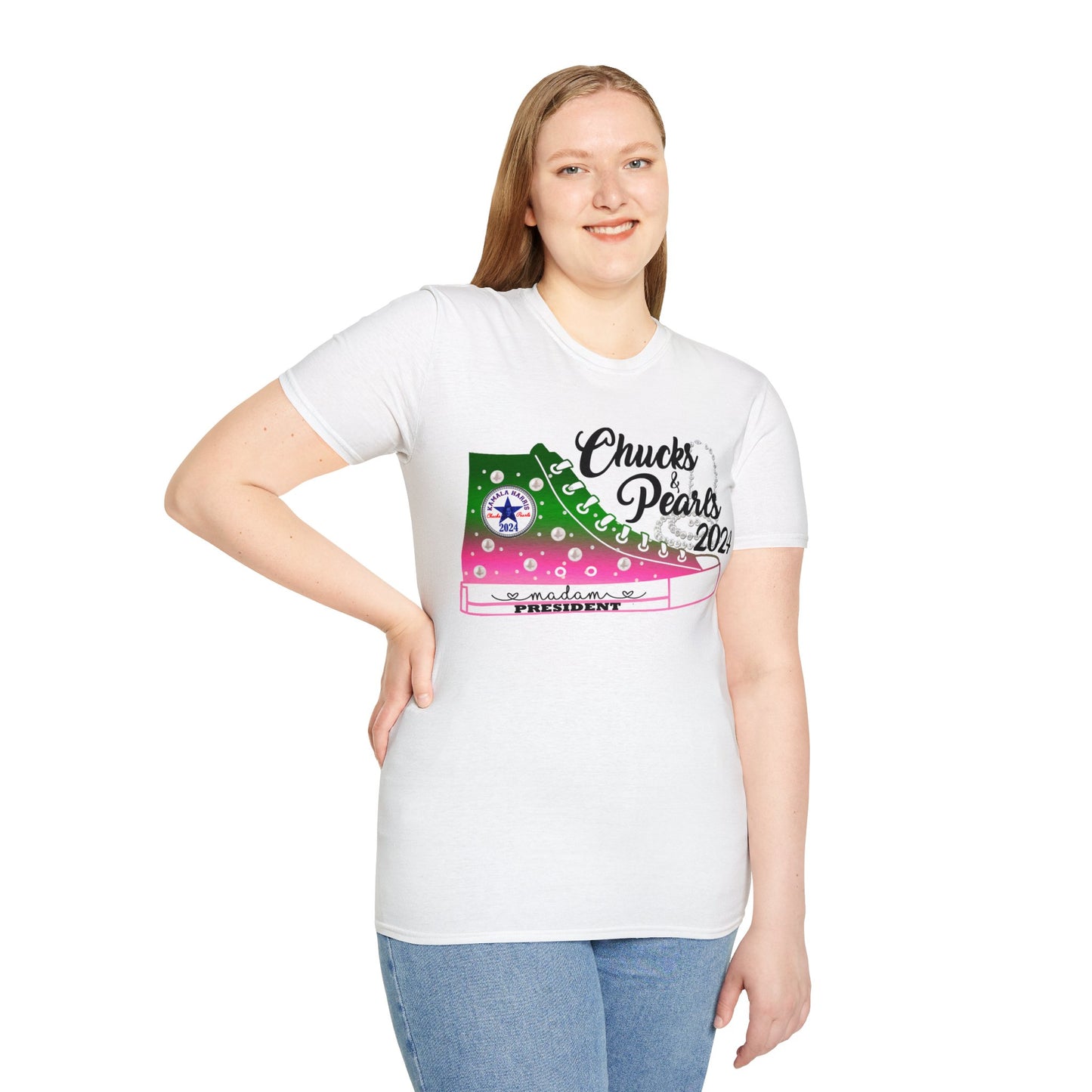 Pearls 2024 Unisex Softstyle T-Shirt