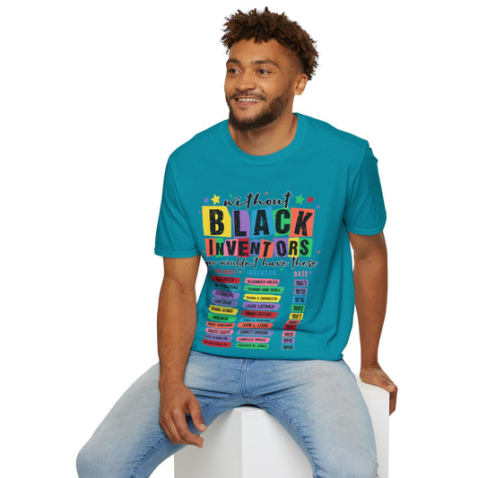 Black Inventors Unisex Softstyle T-Shirt
