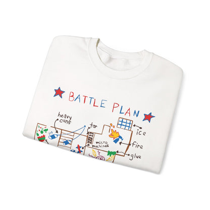 Battle Plan Unisex Heavy Blend™ Crewneck Sweatshirt